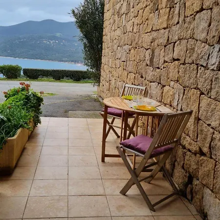 Grand F2 Clim Wifi Lave Linge Vue Piscine A Pied Serra-di-Ferro (Corsica)