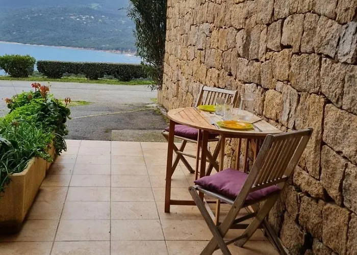 Grand F2 Clim Wifi Lave Linge Vue Piscine A Pied Serra-di-Ferro (Corsica)