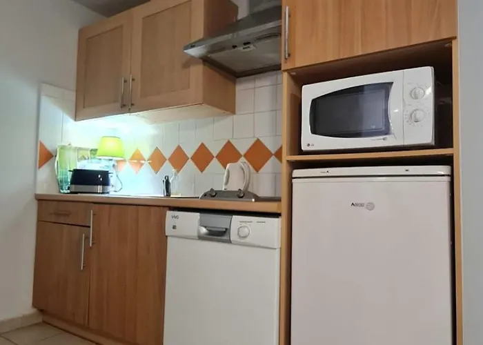 Grand F2 Clim Wifi Lave Linge Vue Piscine A Pied Apartment Serra-di-Ferro (Corsica)